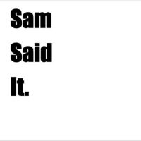 Sam Said It. cover