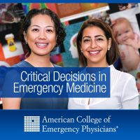 ACEP Critical Decisions in Emergency Medicine cover