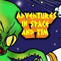 Adventures in Space and Tim cover