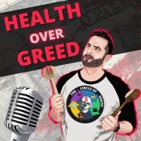 Health Over Greed cover