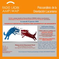 RadioLacan.com |  "Violencia y destinos de la violencia en niños y adolescentes". Entrevista a Christine Maugin en Toulouse. cover