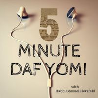 5-Minute Daf Yomi with Rabbi Shmuel Herzfeld cover