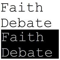 Faith Debate cover