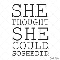S.H.E. Thought She Could Podcast cover