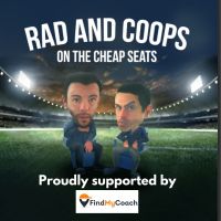 Rad and Coops on The Cheap Seats cover