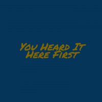You Heard It Here First cover