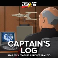 Captain's Log: Star Trek Features Articles in Audio cover