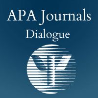 APA Journals Dialogue cover