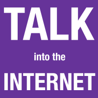 Talk into the Internet cover