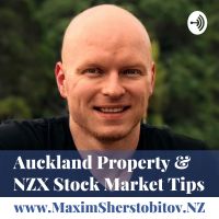 Auckland Property & NZX Stock Market Tips with MaximSherstobitov.NZ cover