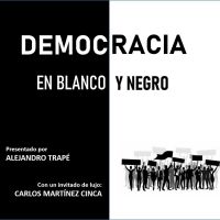Democracia en blanco y negro cover