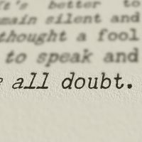 All Doubt cover