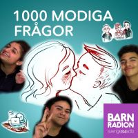 1000 modiga frågor i Barnradion cover