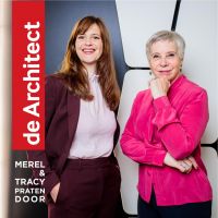 'de Architect: Merel & Tracy praten door' cover