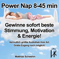 Power Nap deutsch: Im Hypnose-Kurzschlaf deine Akkus aufladen und der Tag gehört wieder dir! cover