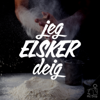 Jeg elsker deig cover