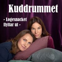 Kuddrummet-logesnacket flyttar ut- cover
