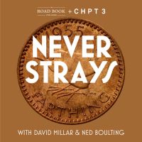 NEVER STRAYS FAR cover