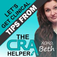 Let's Get Clinical, Tips From The CRA Helper cover