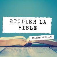 Etudier la Bible cover