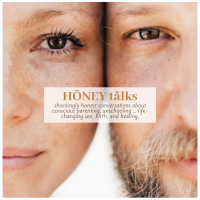 honey talks podcast with katya nova (nurturingnovas) cover
