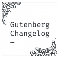 Gutenberg Changelog cover