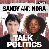 Sandy and Nora talk politics cover