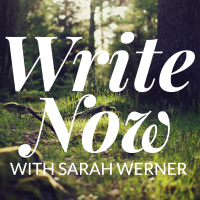 Write Now with Sarah Werner cover
