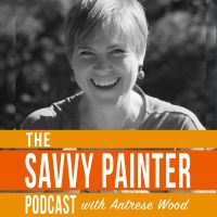 Savvy Painter Podcast with Antrese Wood cover
