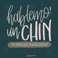 Hablemo un chin cover