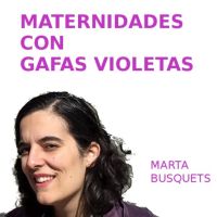Maternidades con gafas violetas cover