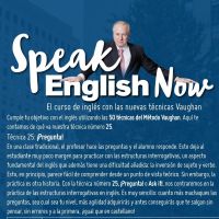 Speak English Now By Vaughan cover