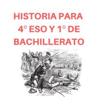 Historia contemporánea para 4ºESO y 1ºBACH cover