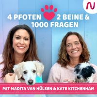 4 Pfoten, 2 Beine & 1000 Fragen - mit Madita van Hülsen und Kate Kitchenham cover