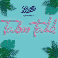 Boots presents Taboo Talk cover