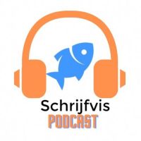 Schrijfvis-podcast cover