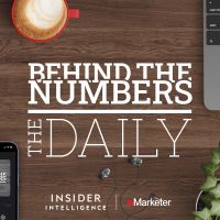 Behind the Numbers: an eMarketer Podcast cover