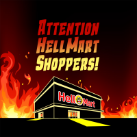 Attention HellMart Shoppers! cover