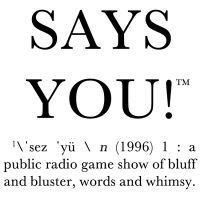 Says You! - A Quiz Show for Lovers of Words, Culture, and History cover