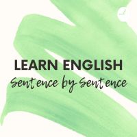 Learn English Sentence by Sentence cover