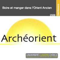 Boire et manger dans l’Orient ancien cover
