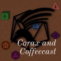 Corax and Coffeecast cover