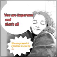 You are important and that’s all cover