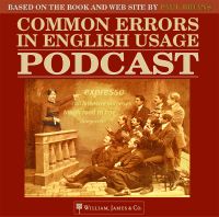 The Common Errors in English Usage Podcast cover