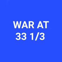 War At 33 1/3 cover
