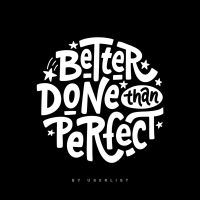 Better Done Than Perfect cover