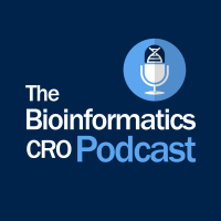 The Bioinformatics CRO Podcast cover