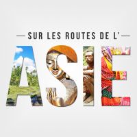 Sur les routes de l'Asie cover