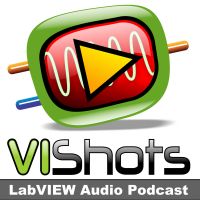VI Shots LabVIEW Audio Podcast cover