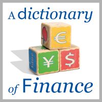 A Dictionary of Finance cover